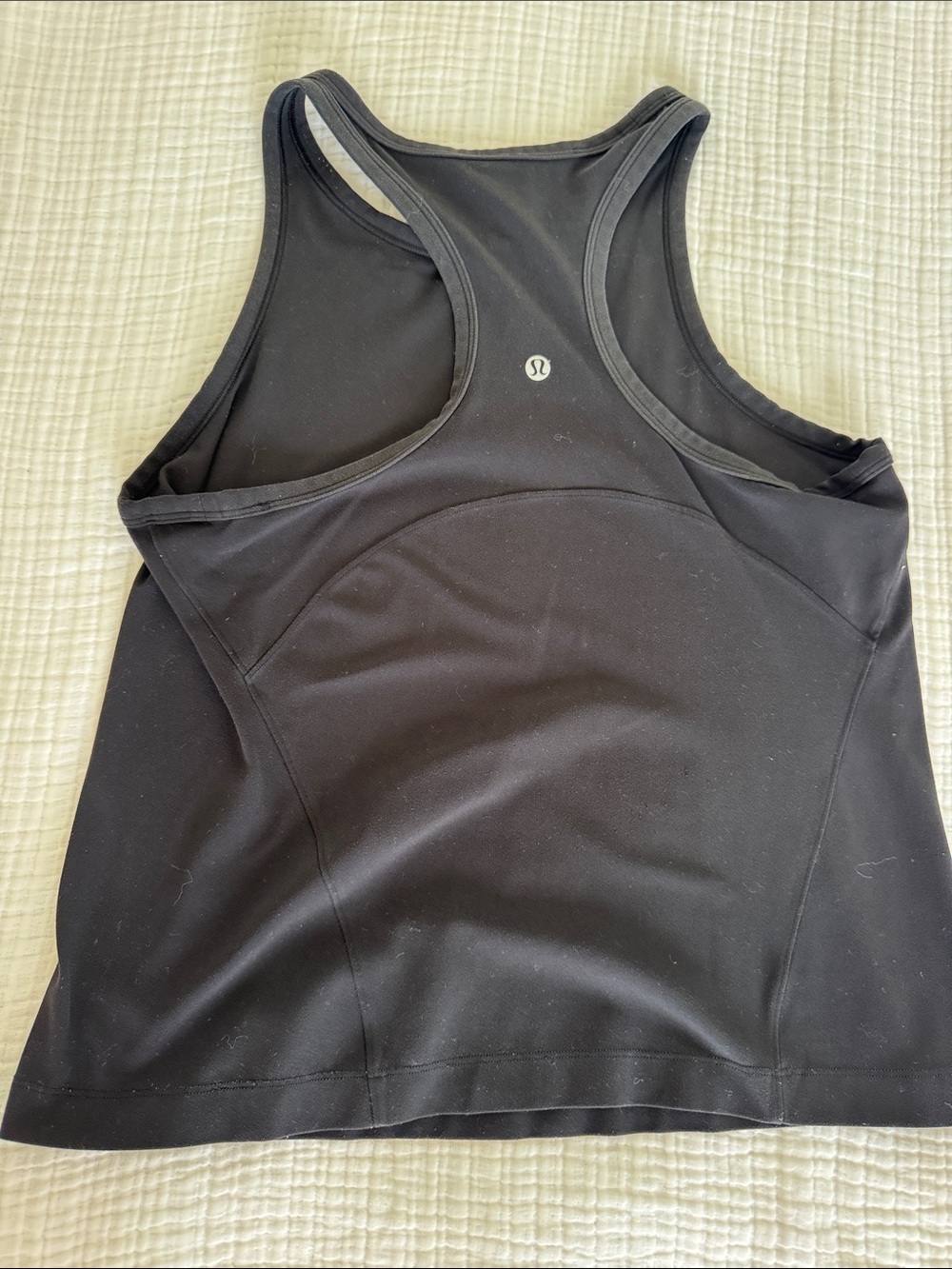 lululemon athletica Black Racerback Tank